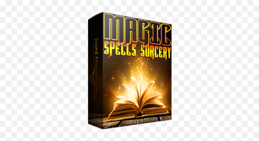 Magic Spells U0026 Sorcery - Book Cover Png,Magic Effects Png