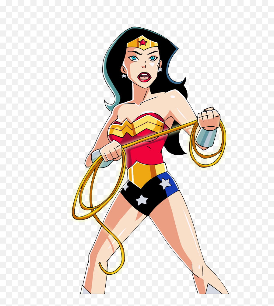 Wonder Woman Cartoon Png - Cartoon Transparent Cartoon Wonder Woman Png,Wonder Woman Transparent Background