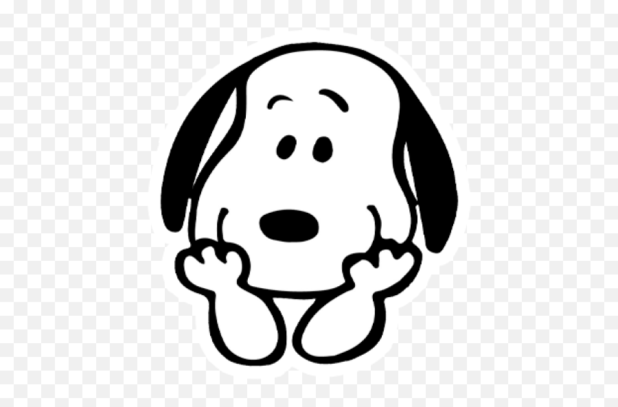 Sticker Maker - Snoopy Cute Png,Snoopy Transparent