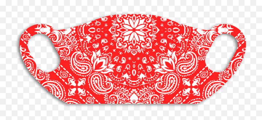 Bandana Red Face Cover - Kerchief Png,Red Bandana Png