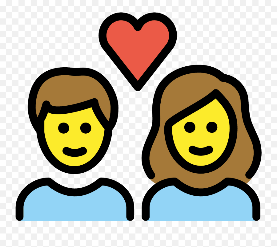 Couple With Heart - Emoji Meanings U2013 Typographyguru Dad Mom Images Hd Png,Heart Emoji Transparent