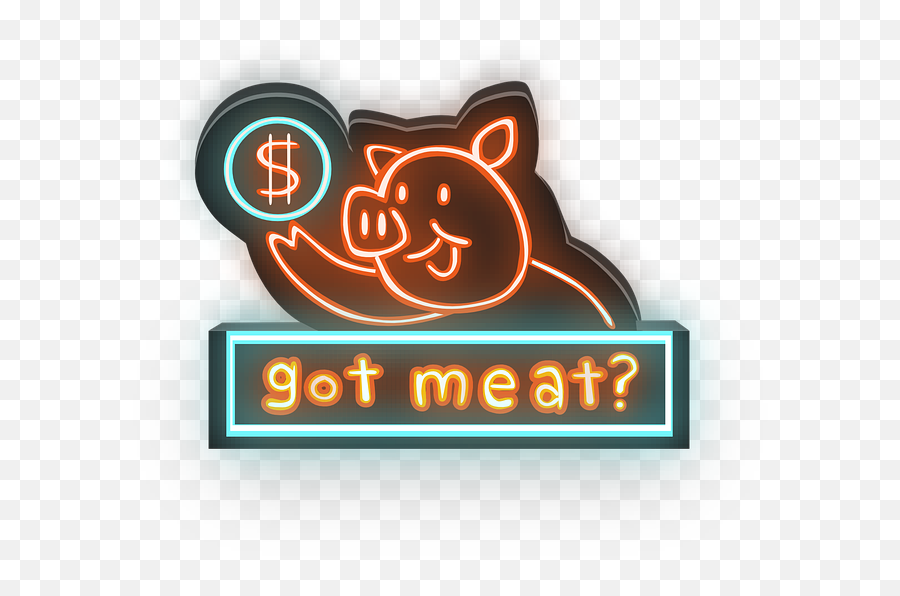 Download Neon Sign Png Transparent - Food Neon Sign Transparent,Neon Sign Png