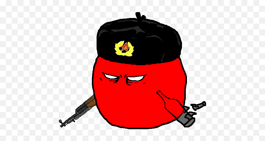 Taurida Soviet Socialist Republicball - Transparent Soviet Union Countryball Png,Soviet Flag Png