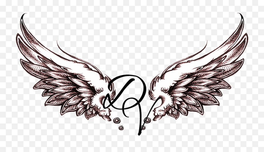Dv - Home Danish Zehen Tattoo Png,Angel Wing Logo