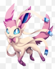 Fairy Type Pokémon Images Sylveon One - Sylveon Pokemon Go Png,Sylveon Png