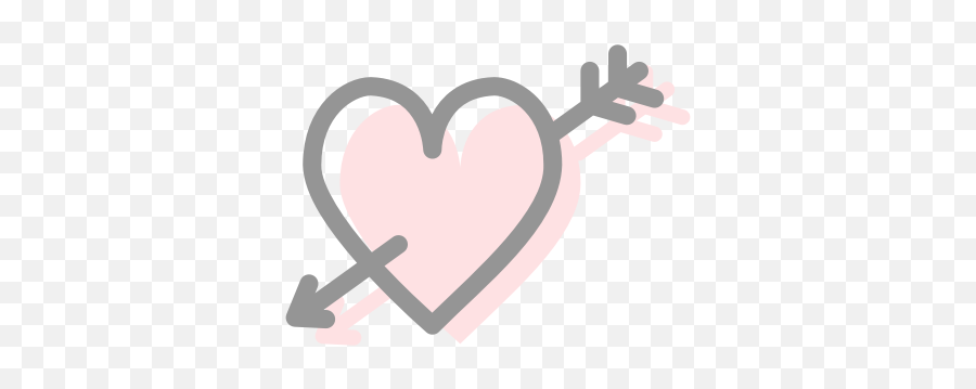 With Arrow Heart Valentines Arrows Icon - Girly Png,Heart Arrow Png