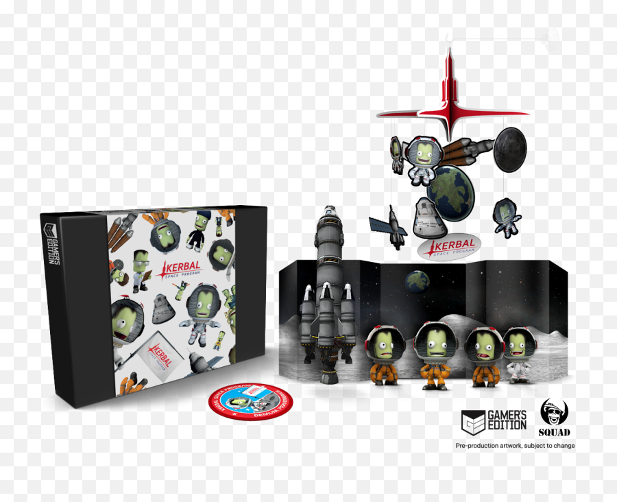 Gamers Edition Starts Kerbal Space - Kerbal Space Program Toys Png,Kerbal Space Program Logo