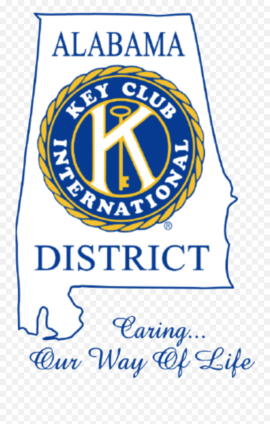 Logo Representing The Alabama District - Key Club International Png,Key Club Logo