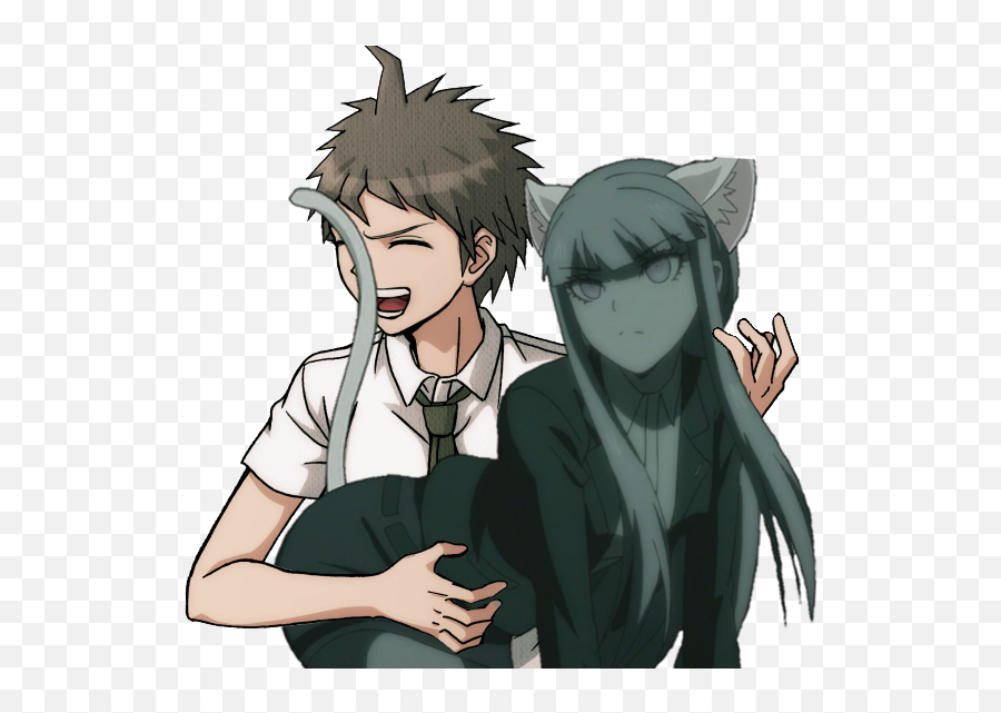 Download Trigger Happy Havoc Hinata - Hajime Hinata Sprites Transparent Png,Sprite Cranberry Transparent