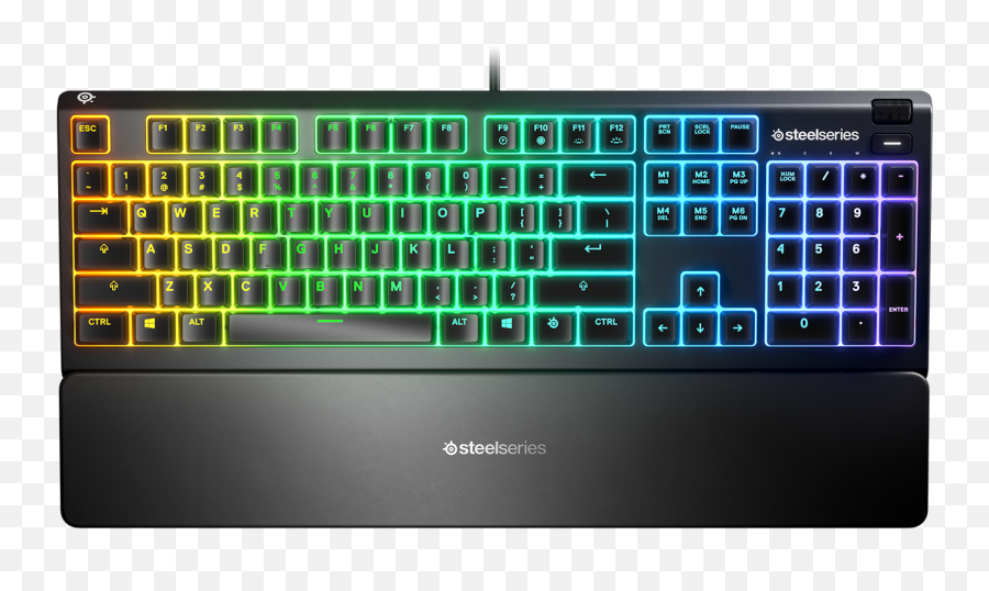 Apex 3 - Steelseries Apex 3 Water Resistant Gaming Keyboard Png,Steelseries Logo Png