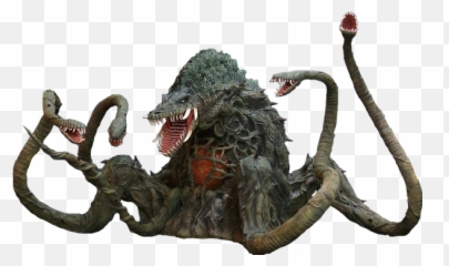 Who Would You Say Wins Heisei King Ghidorah Or - X Plus Biollante Png,King Ghidorah Png