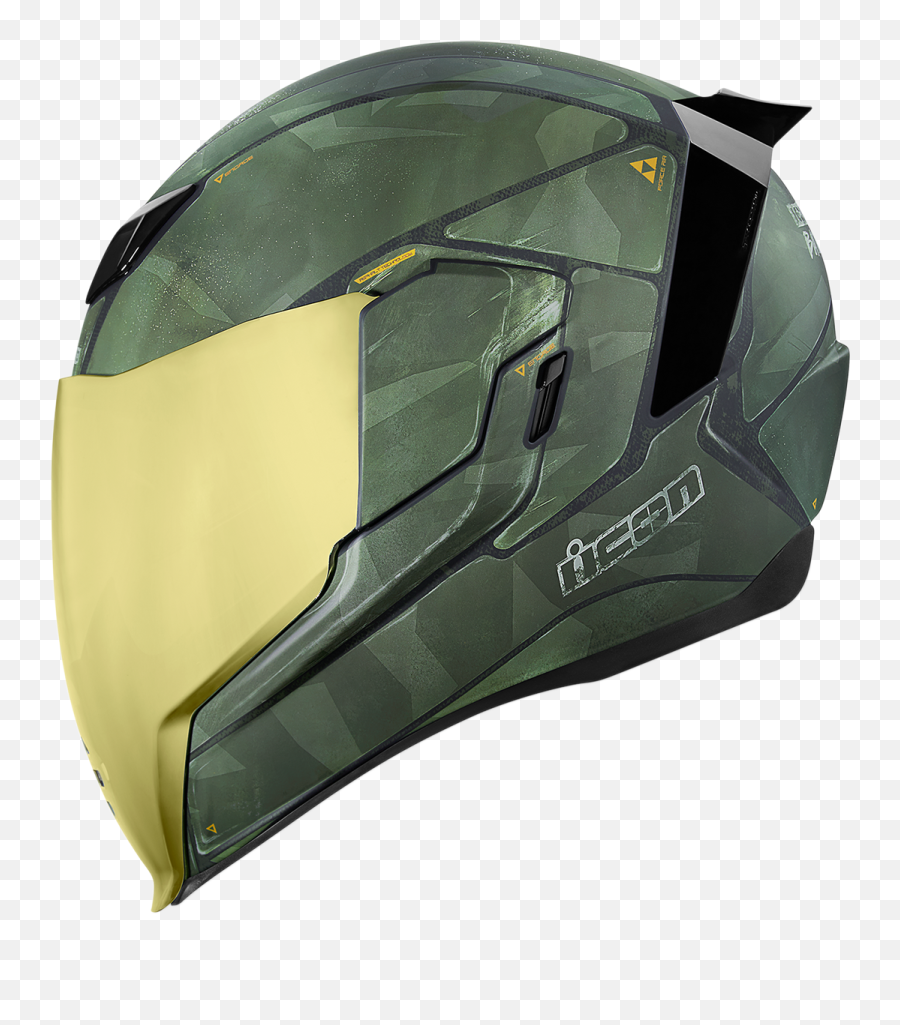 Icon Unisex Krom Airflite Full Face Gloss Motorcycle Riding - Icon Battlescar 2 Png,Icon Motorcyle