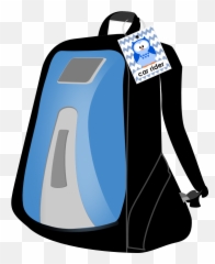 School Bus Backpack Tags - Backpack Hook Clipart Png,Hylete Icon Backpack