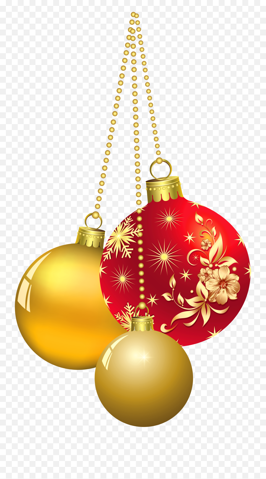 Christmas Ornament Tree Clip - Transparent Christmas Balls Png,Ornaments Png