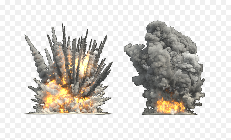 S4dpngs - Bomb Blast Png Hd,Fire Ash Png
