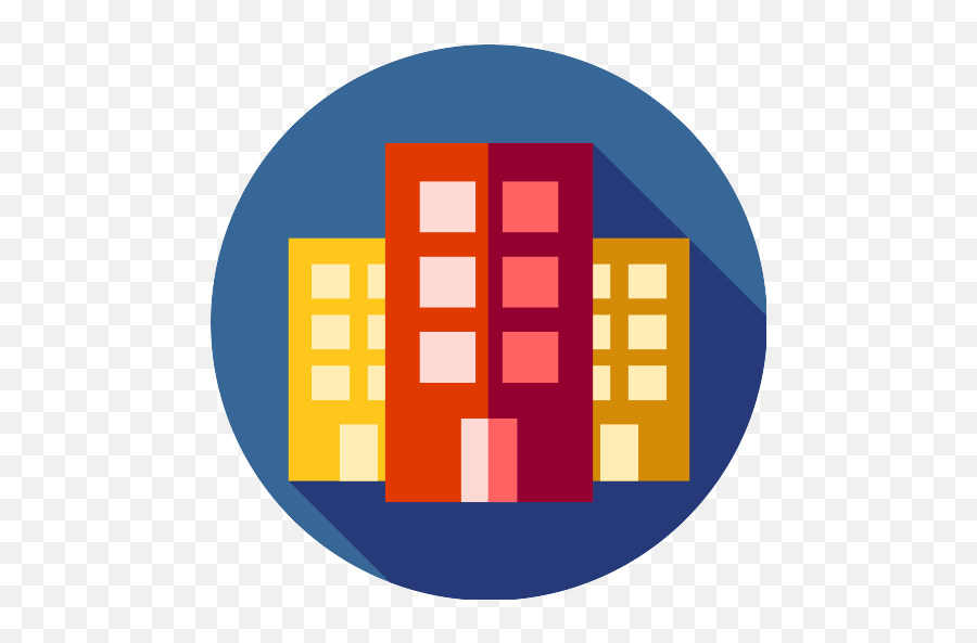 Apartment Vector Svg Icon - Building Icon Png Circle,Apartment Icon Png