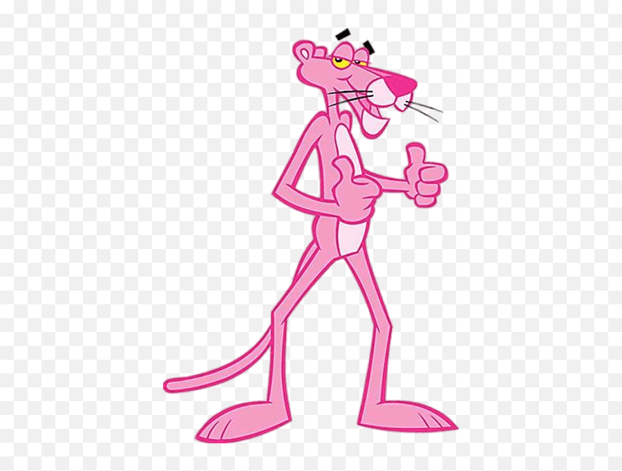 Pink Panther Thumbs Up Transparent Png - Stickpng Owens Corning Pink Panther,Thumbs Up Transparent