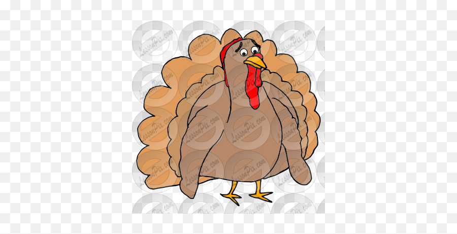 Sad Turkey Clipart Png Big Pictures - Cartoon,Thanksgiving Turkey Png ...