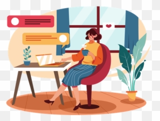 Best Premium Business Woman Chatting - Sitting Png,Business Woman Icon