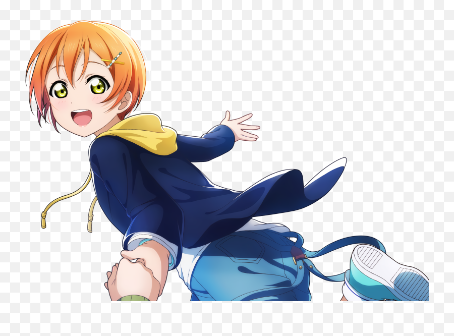 Ur Hoshizora Rin Over Here Hurry Up After School Cat - Fictional Character Png,Love Live Rin Icon