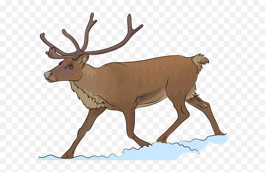 Reindeer Clipart - Reindeer Clipart Png,Reindeer Clipart Png