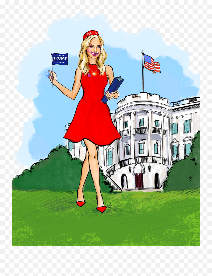 Kayleigh Mcenany White House Press Secretary And Donald - Kayleigh Mcenany And Trump Png,Wonder Woman Gay Icon