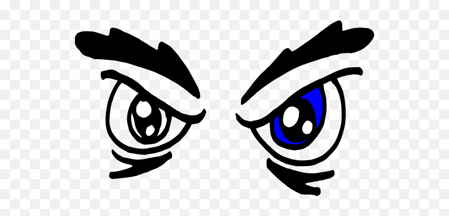 Angry Eyes Clip Art - Angry Eyes Clipart Png,Creepy Eye Png