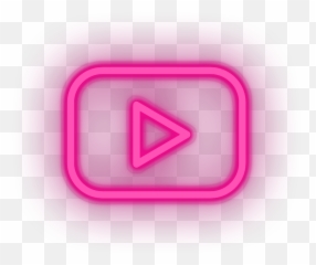 Youtube Neon Sign - Brands And Social Led Decor Color Gradient png