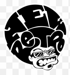 Afro Cartoon - Transparent Afro Logo Png,Retro Logo