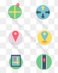 Cartoon Map Location Icon Design Ai Free Download - Pikbest png