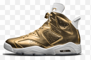 Gold White - Hiking Shoe Png,Jordans Png