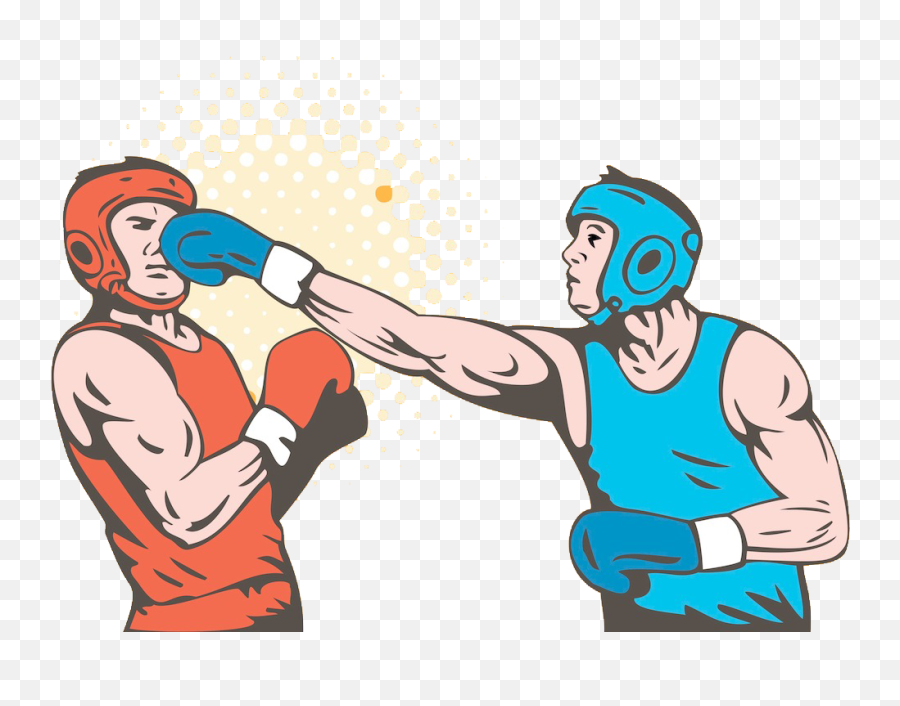 Boxer Clipart Boxing Punch - Boxing Clip Art Png,Knockout Png