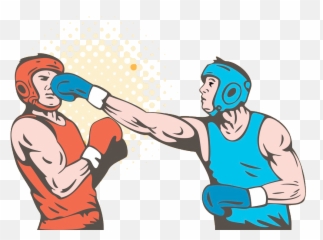 Boxer Clipart Boxing Punch - Boxing Clip Art Png,Knockout Png