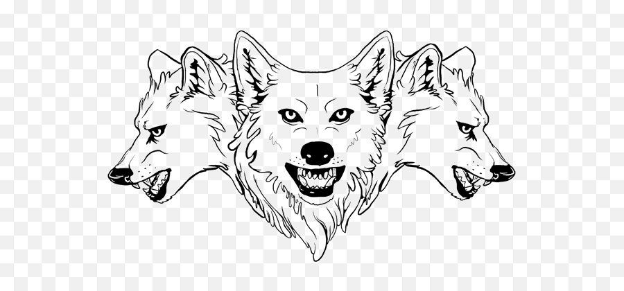 Wolf Pack Transparent Images - Pack Of Wolves Transparent Png,Wolf Transparent
