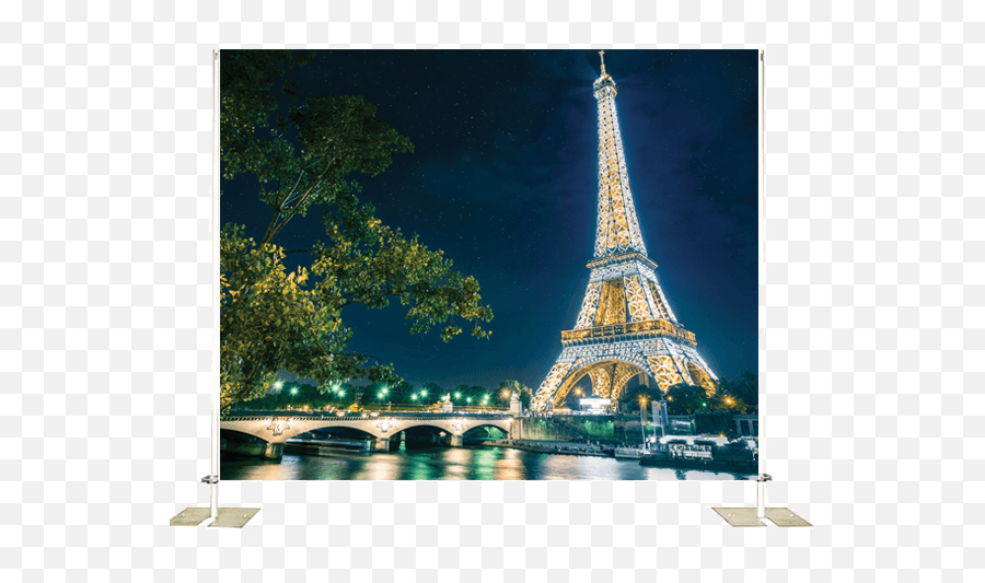 Download Fabric Backdrop Only - La Torre Eiffel 4k Png Image Eiffel Tower Paris Images Hd,Torre Eiffel Png