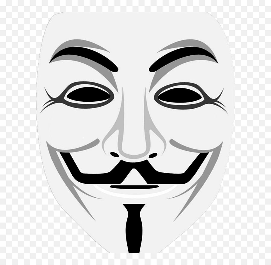 Hacker Mask Transparent Background - Anonymous Mask Png,Hacker Png