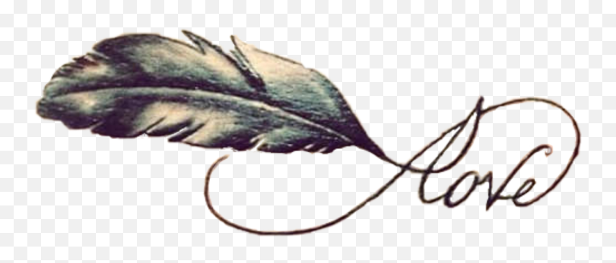 Download Tattoo Infinity Artist Symbol Love Feather Clipart - Infinity Symbol Love Tattoo Designs Png,Artist Png