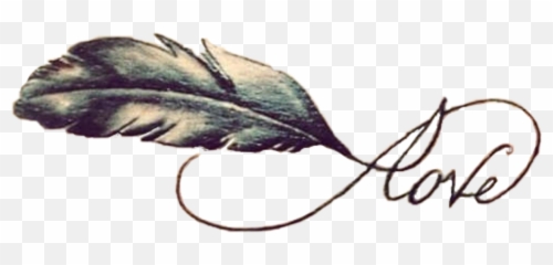 Download Tattoo Infinity Artist Symbol Love Feather Clipart - Infinity Symbol Love Tattoo Designs Png,Artist Png