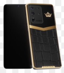 Caviar Samsung S20foldnotez - Flip Galaxy S20s20ultra Samsung S20 Ultra Gold Color Png,Aligator Png