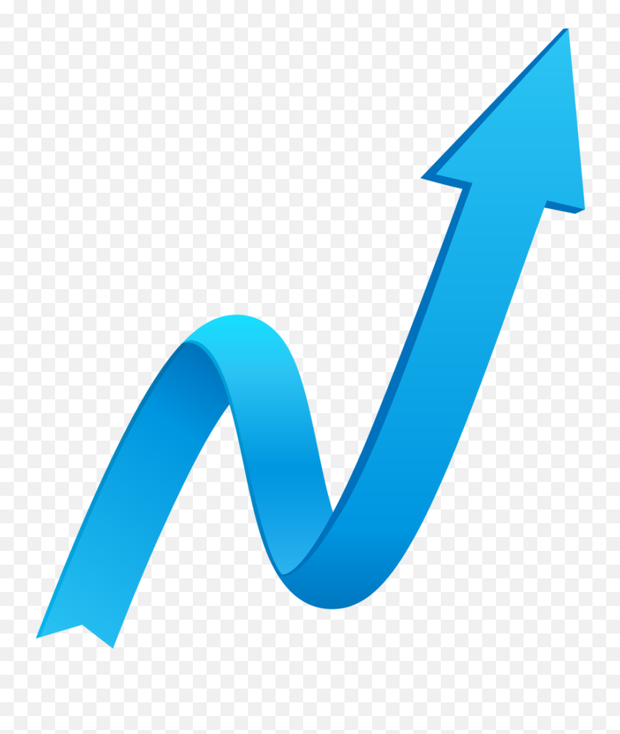 Business Success Transparent Png - Blue Up Arrow Icon,Success Png