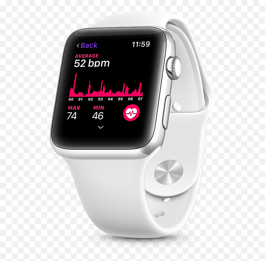 Download Heart Rate Tracking - Apple Watch With Heart Png,Track Png