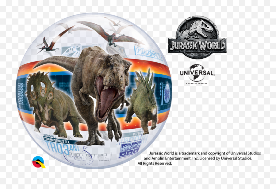 Qualatex Off To A Roarsome Start With Jurassic World Fallen - Jurassic World Bubble Balloon Png,Jurassic World Png