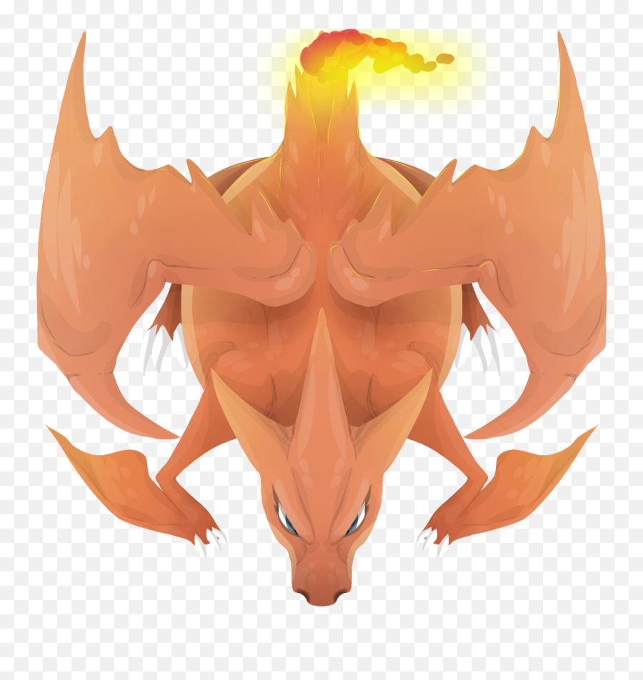 Mega Charizard Y In Mope - Portable Network Graphics Png,Charizard Png