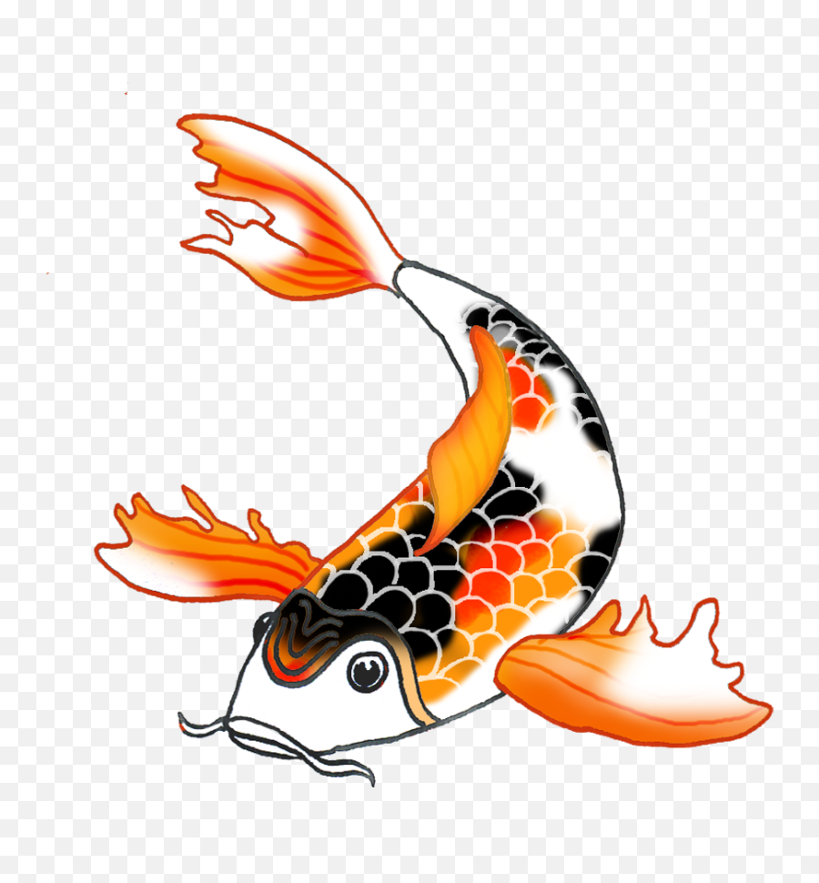 Clipart Of Imagine - Clip Art Png,Koi Fish Png