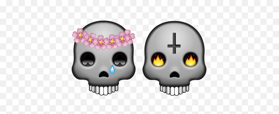 Skull Emoji Transparent Png