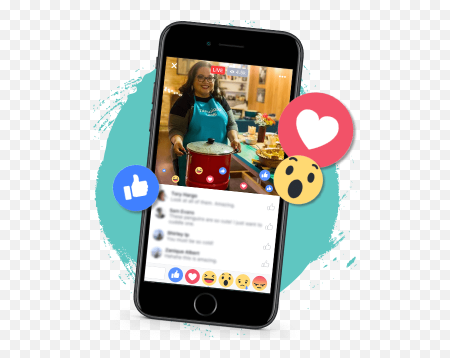 Iphone Facebook Free Png - Iphone,Facebook Live Png