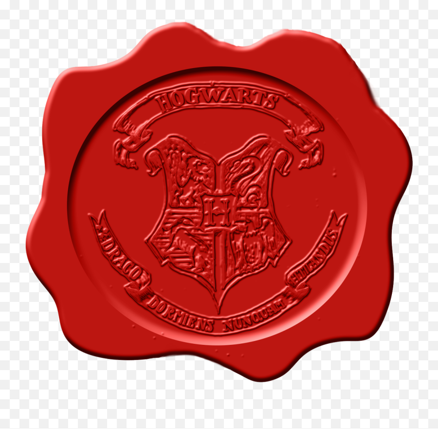 Download Hogwarts Seal Png - Hogwarts Wax Seal Png,Hogwarts Png