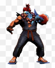 Akuma As He Appears In His Cyber Form - Street Fighter Cyber Akuma Png,Akuma Png