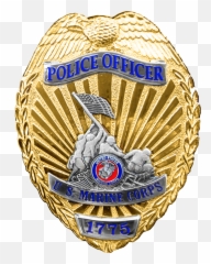 Usmc - Cop Badge Png,Usmc Png