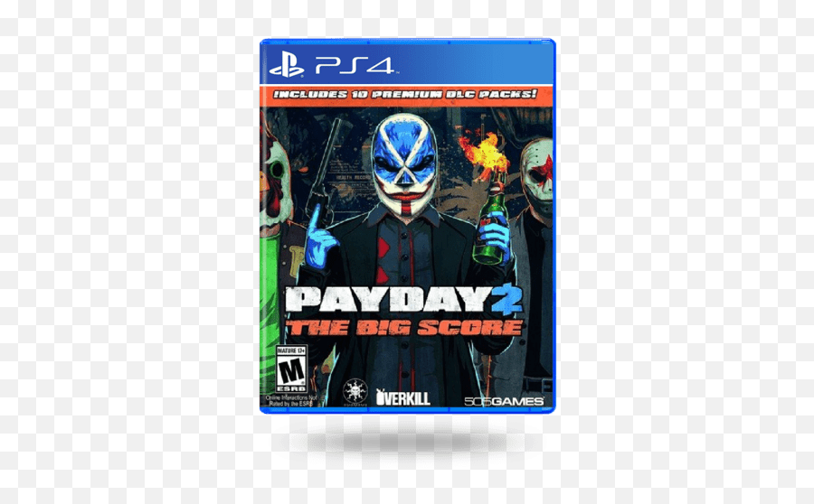 The Big Score Ps4 Cd - Payday 2 Ps4 The Big Score Png,Payday 2 Logo